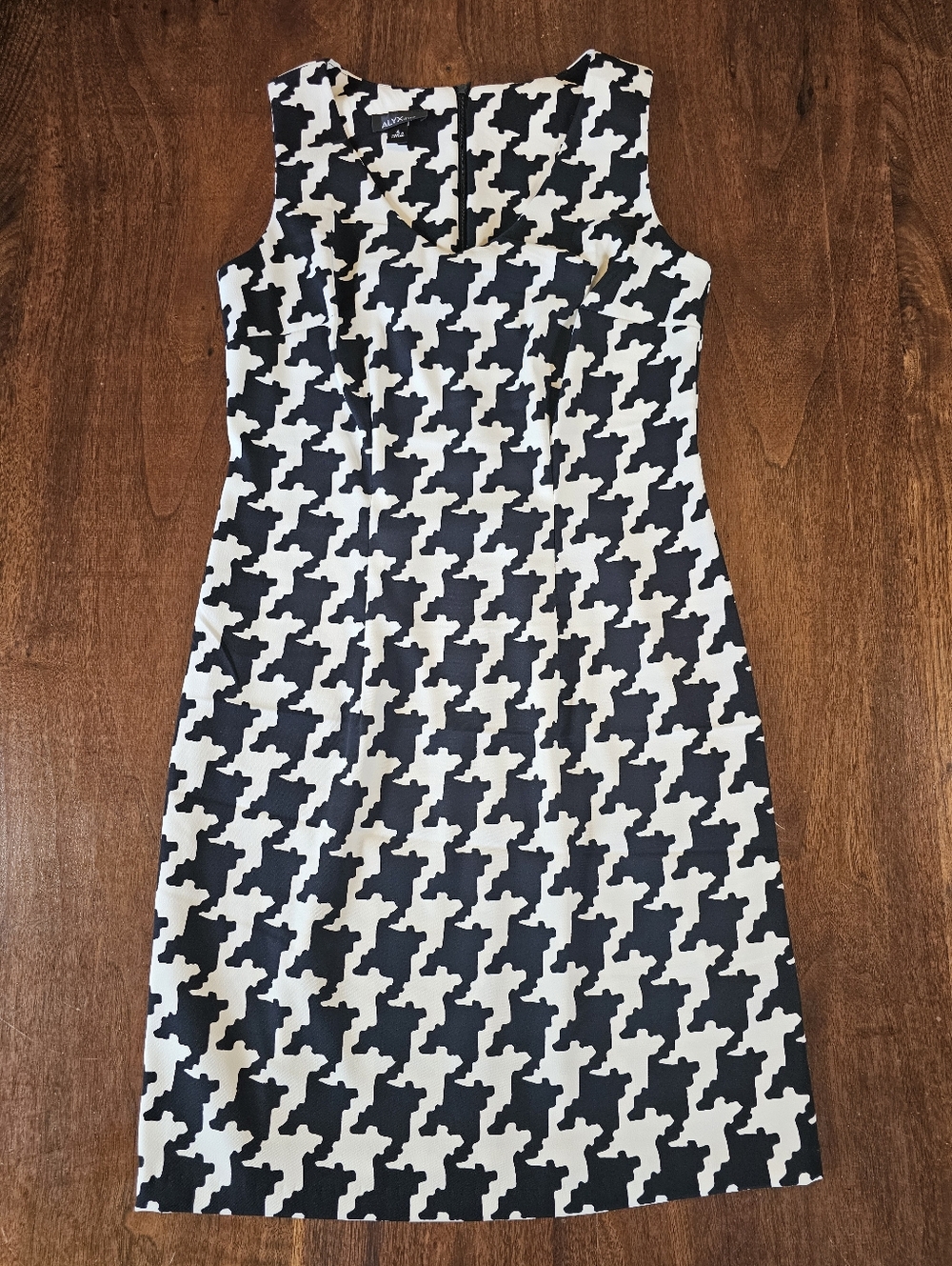 Houndstooth Sleeveless Dress By ALYX Dress Size 4